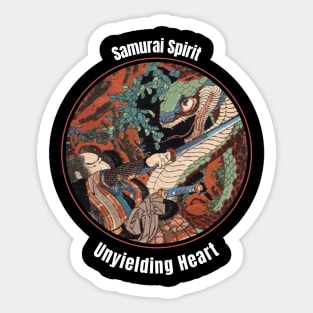 Japanese Samurai Sticker